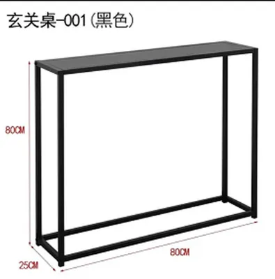 Nordic Console Table Porch Table Modern Iron Side Corridor Table Storage Wall Side Storage Shelf Console Table For Living Room