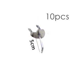 10Pcs Metal Peg Board Shelving Hooks 5/15cm Pegboard Display Hooks