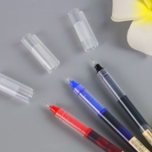 Quick-drying liquid rollerball pen0.5mm  multi-color student pen colored liquid gel pen high-capacity ink pen.