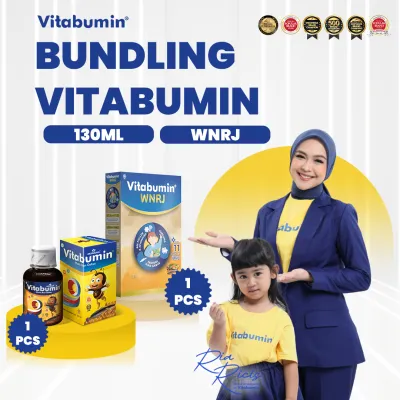 Paket Bundling Vitabumin 130ml + Vitabumin WNRJ