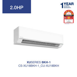 PANASONIC Air Conditioner X-Premium Inverter Split Type XU Series R32 Air Cond 5 Star 1.0HP-2.5HP