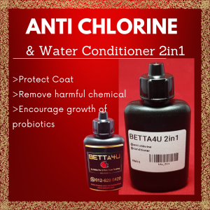 Anti chlorine 2in1/ Aquarium Water Conditioner/ Water Purifier/ Remove Chlorine/ Protect Fish Skin Scales