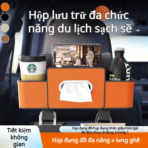 Hộp Đựng Tựa Lưng Ô Tô/Hộp Đựng Đồ Trên Ô Tô Có Móc/Hộp Để Đồ Sau Ghế Ô Tô/Hộp Treo Đồ Sau Ghế Ô Tô