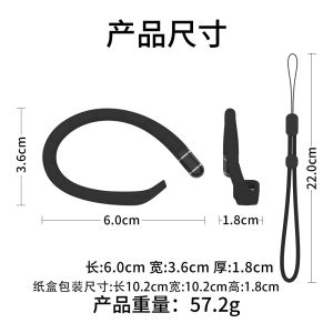 ANANAA Silicone Anti-lost Earhook with Lanyard Built-in Steel Wire Ear Hook  Anti-fall Anti-drop Hooks for Samsung Galaxy Buds 4/4 Pro Wireless Earphone Accessories