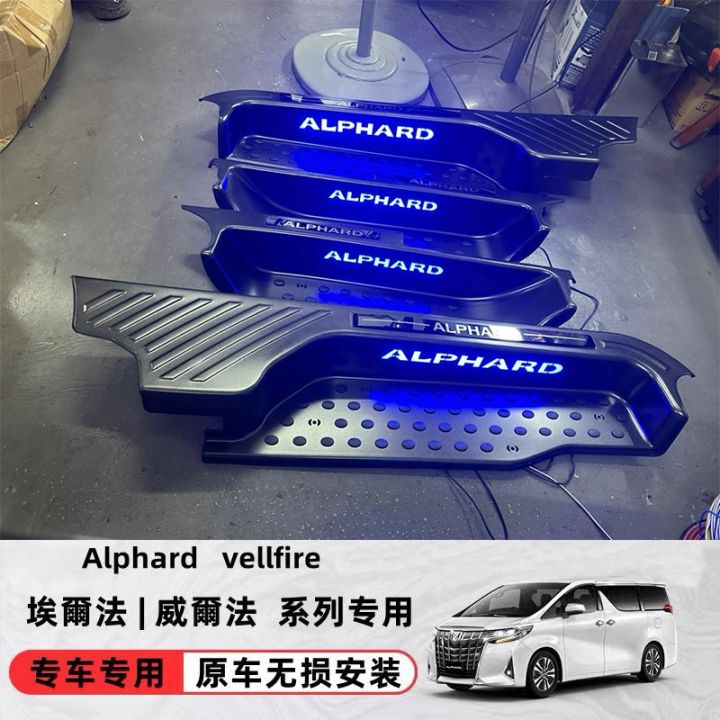 Toyota%20Alphard%20Vellfire%20Agh30%20Anh30%20Full%20Size%20Stainless%20Steel%20Led%20Door%20Side%20Step%20Sill%20Plate%20Door%20Side%20Sill%20Step%20Plate%20Full%20Set%20-%20Image%203