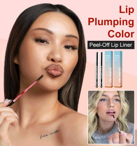 OUHOE Peelable Lip Liner: No Makeup Tattoo & Full Lip Color
