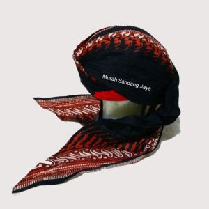 COD....Blangkon Jogja Lipat Par Putih Sliwir