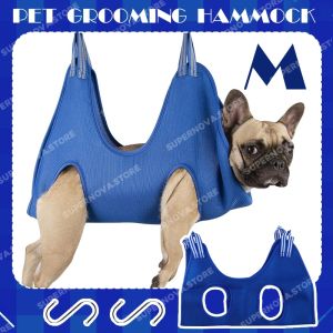 Pet Grooming Hammock Nail Trimming Dog Cat Fixed Noose Shower Puppy Restraint Bag Cleaning Tools