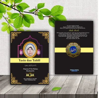 [Paket 10 Buku] Buku Yasin dan Tahlil Custom Foto 128 halaman