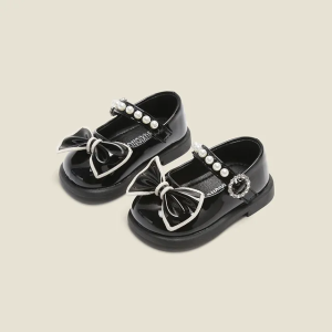 Sepatu Bayi Perempuan terbaru umur 1 5 Thun Sepatu Bayi Cewek Lucu model pita mutiara Sepatu imut