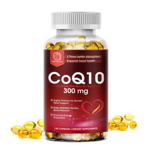 Bbeeaauu COQ10 Coenzyme Q10 200mg Supplement Antioxidant Supplement For Healthy Heart Skin Care Immune System Energy Metabolism