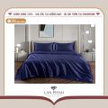 TRỌN BỘ CHĂN GA GỐI PHI LỤA ĐỦ MÀU LAN BEDDING HÀNG LOẠI 1 MÁT, MỀM MẠI. 
