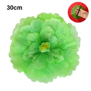 BESTITIT 30/40/50cm Hoa giả mẫu đơn Đồ dùng cho trẻ em Tơ tằm Bông hoa mô phỏng Nhiều màu sắc Trò chơi thể thao hoa tay Đạo cụ khiêu vũ
