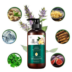 Shampo Jahe 500ml Shampo Penumbuh Rambut Tebal Anti Ketombe Gatal Anti Rambut Rontok Fast Grow Shampoo Perawatan Rambut Rontok