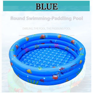 Ready Stock 3 Rings Inflatable Swimming Pool Kolam Renang Budak Kolam Mandi budak Renang Bulat 3rings outdoor round pool with electric pump