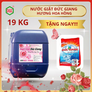 Nước Giặt Đức Giang Hương Hoa Hồng 19 KG