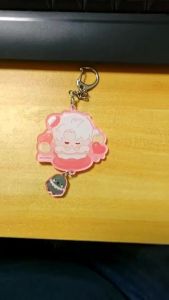 2026 Love and Deepspace Keychain Game Cartoon Xavier Zayne Rafayel ralayo Sylus Caleb Pendant Snowman Duck Crow Apple Rabbit Keyring Jewelry Gift