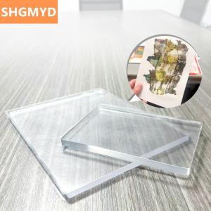 [COD] SHGMYD 1 PCS Gel Press Monoprinting Print Plates Gel Plate For Press Art For Card Making Scrapbooking Arts