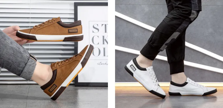 COASTAR Original Sales Leather Shoes For Men Running Shoes For Men