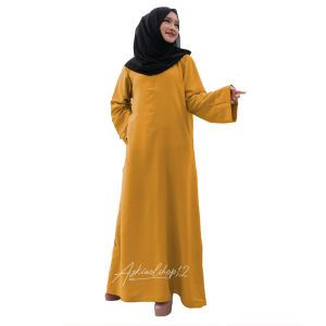 (BISA COD) Abaya remaja terbaru 2024