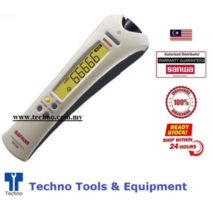 Sanwa SE300 NonContact Tachometer Angular Velocity RPM Measurement Lazada