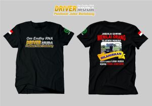 kaos pesanan om rendy driver muda