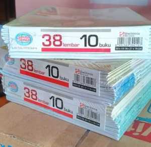 10pcs Buku Tulis SIDU Garis 38lembar / 1pack Buku Tulis SIDU 38lembar / Buku Tulis SIDU