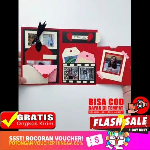 Gift Box - Kado Ulang Tahun Cewe - Hadiah Anniversary - Eksplosion Box