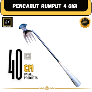 Pencabut Rumput Liar Multifungsi Gagang Besi All varian gigi 4 dan gigi 11 ready stock