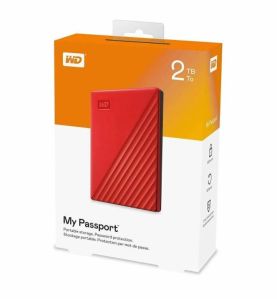 WD My Passport Portable Hard Drive 1TB/2TB/4TB/5TB/6TB | USB3.0 Portable | Suitable laptop Backup Multi-Color Selection