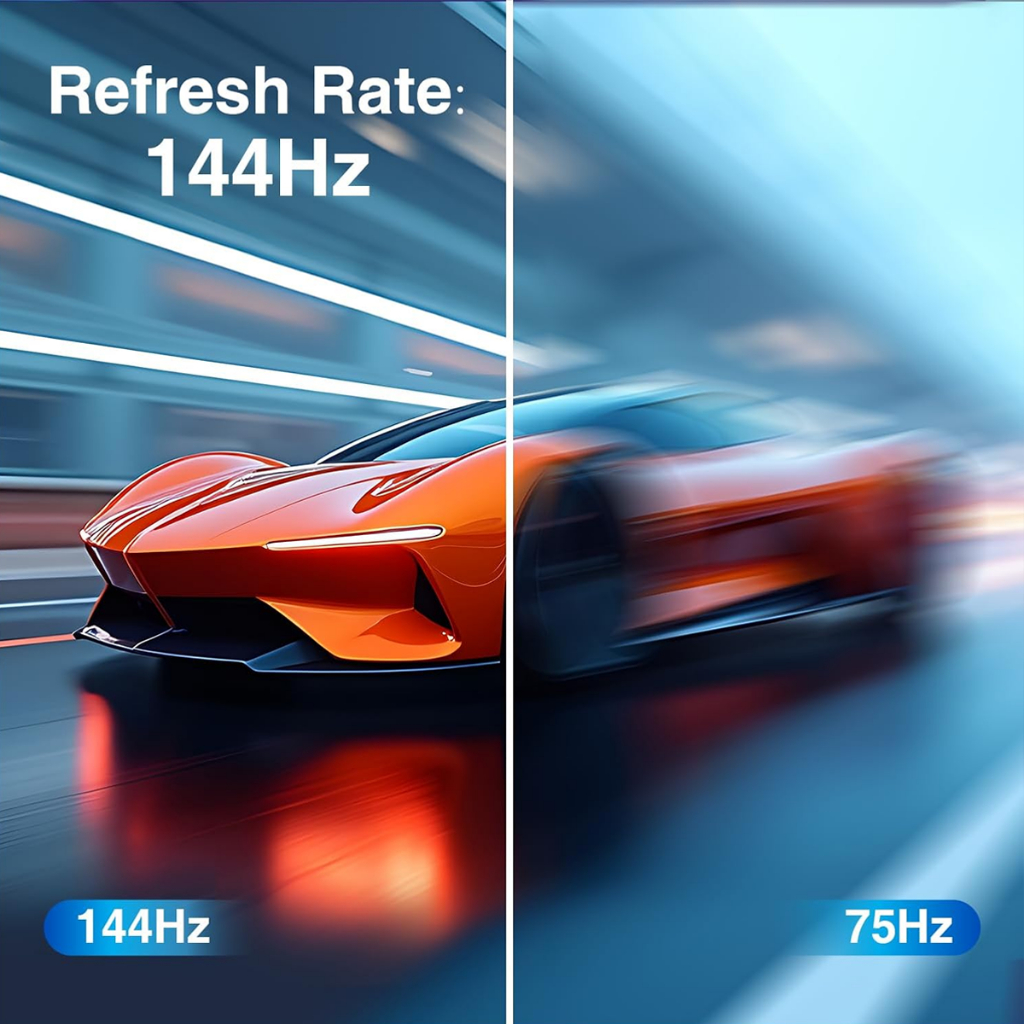 Nvision 24 27 Inch 144HZ IPS Monitor FHD 1080P 1ms Framless Flat Gaming Monitor For PC Laptop