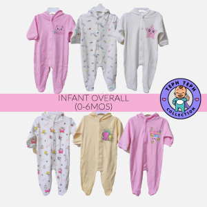 overall for infants 0-6months random designs/cotton/smallwonders