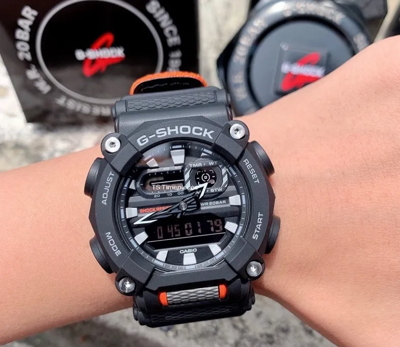 Powermatic] Casio G-Shock GA-900C-1A4 Lineup Orange Tone Resin