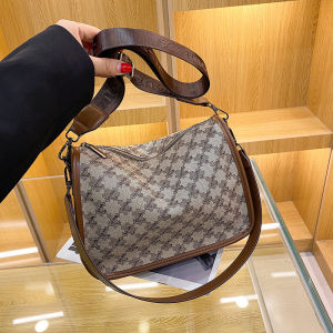 SL Trendy Crossbody Bag Fashion Sling Bag Casual Shoulder Bag Lightweight Adjustable Strap Multiple Pockets Everyday Handbag
