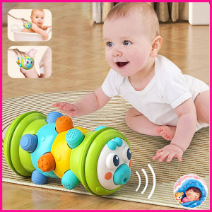 Baby Roller Caterpillar Toy Walking Crawling Toy Early Education Toys Baby Infant Toys Mainan Bayi