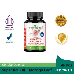 MINYAK KRILL UDANG NUTRISI UNTUK JANTUNG OTAK DAN SENDI SEHAT / Atasi Nyeri Sendi & Mati Rasa