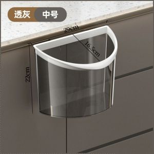 Trash Can Pursuing Neatness Garbage Container Wall-mounted Removable Cleaning Large Storage Space