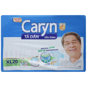 Tã Dán Caryn Siêu Thấm Đủ Size M L XL - Bỉm Tã Caryn Cho Người Già Và Hạn Chế Khả Năng Đi Lại - Thanh Ngân Shop