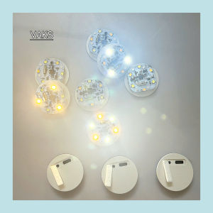Combo 3 cái Đèn led lắp ráp dùng PIN SẠC kích hoạt bằng Rung Chạm ĐỔI MÀU 3 chế độ: VÀNGTRẮNG2 màu cùng sáng