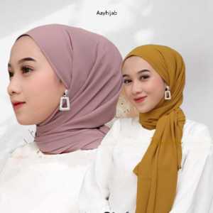 Pasmina Instan Malay Ceruty Babydoll/Hijab Pasmina Instan Malaysia/Pashmina Melayu Instan