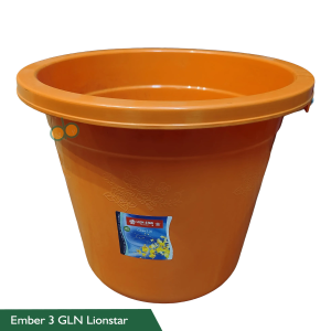 ember plastik 3 galon lion star tanpa tutup