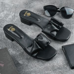 DENZEL DZ 164 Pione Sandal Wanita Hitam