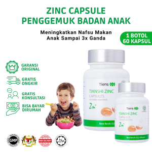 PROMO BEST SELLER SUPPLEMENT VITAMIN ANAK - UBAT SELERA MAKAN ANAK - NAFSU MAKAN ANAK - MENINGKATKAN KECERDASAN ANAK