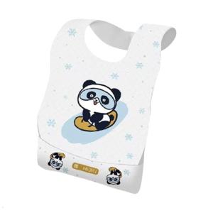 10 cái/gói cho bé ăn BIB chảy nước dãi Tạp dề trẻ sơ sinh ợ vải dùng một lần trẻ mới biết đi BIB cotton thoáng khí Yếm em bé