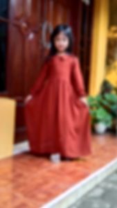 Gamis Anak Usia 4 Tahun sampai 12 Tahun Polos Super Adem