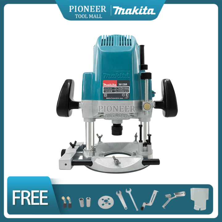 Plunge Rounter Plunge Wood Router 3612BR 1600W Heavy Duty Plunge Router 12mm (1/2 ...