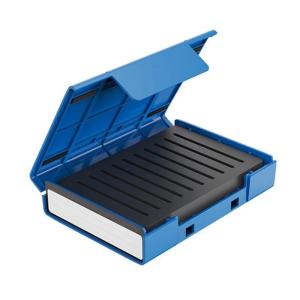 Efficient Hard Drive Storage Case for 2.5Inch/3.5Inch HDDs Durability Case Carry Box for 10pcs M.2 SSDs for Everyday Use