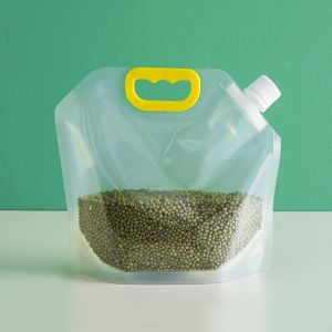 Rice Packaging Bag/Grains Sealed Bag/Moisture-Proof Insect-Proof Transparent/Portable Food-Grade Storage Bag/五谷杂粮收纳袋/Pan