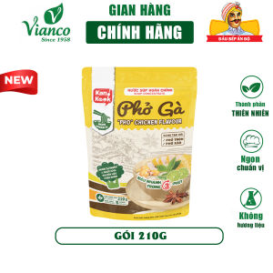 Combo 3 gói các vị nước xốt Phở bò 210g Phở gà 210g Bún Bò Huế 210g Kankook nước dùng hoàn chỉnh