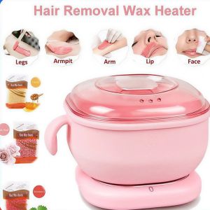 400ML Wax Heater Hair Removal Machine Portable Silicone Wax Warmer SPA Body Epilator Paraffin Waxing